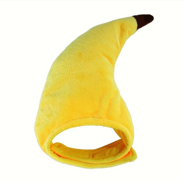 Funny Cute Pet Cat Costume Banana Cap Hat For Cat Dog Halloween Christmas Clothes Fancy Dress Party Pet Clothes