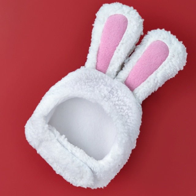 Funny Easter Cute Plush Costume Easter Cap Bunny Headdress Rabbit Hat With Ears For Cats And Small Dogs Hat Pet Products 2021