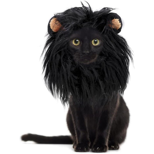 Pet Lion Hairwear Cute Dog Cat Headgear Hat Creative Pet Accessories Dog Cat Headgear Supplies Cat Dog Costume Lion Headdress