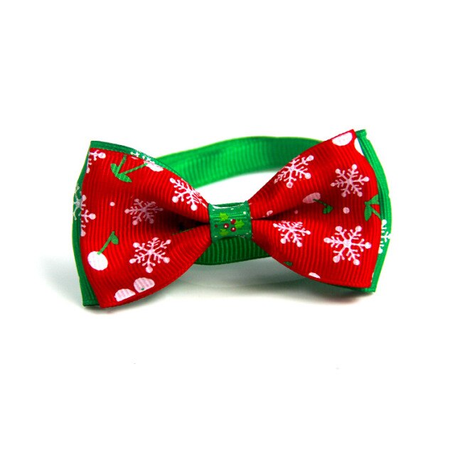 Dog Bell Bow Tie Cat Collar Christmas Hat Scarf Christmas Fleece Set Halloween Pet Costume Pet Accessories