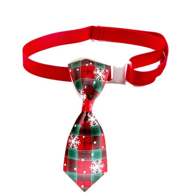 Dog Bell Bow Tie Cat Collar Christmas Hat Scarf Christmas Fleece Set Halloween Pet Costume Pet Accessories