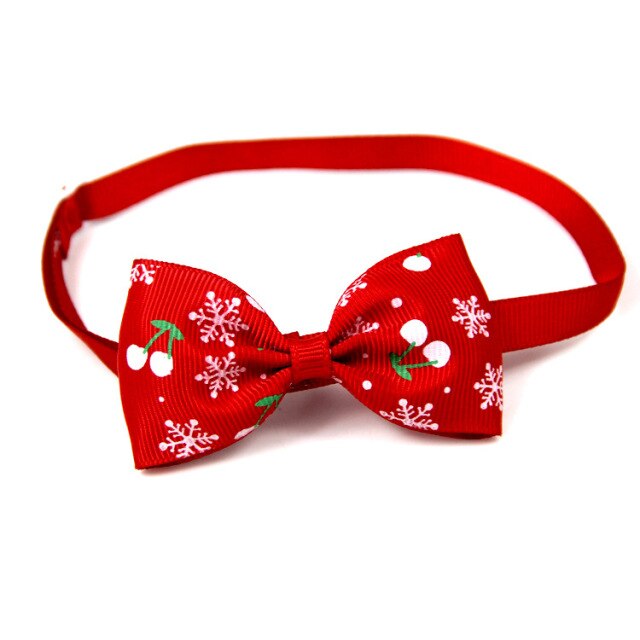Dog Bell Bow Tie Cat Collar Christmas Hat Scarf Christmas Fleece Set Halloween Pet Costume Pet Accessories