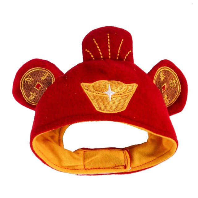 Funny Hat for Cat Sunflower Dress Up Costume Pet Hat Christmas Cosplay Keep Warm Headwear Dogs Hats Puppy Accessories for Cats