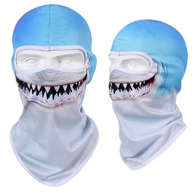 New 3D Cat Dog Cute Animal Balaclava Motorcycle Motocross Moto Skiing Snowboard Hat Helmet Liner Biker Face Cap Cycling Headgear
